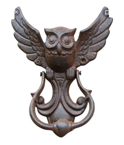 Aluminium Owl Door Knocker