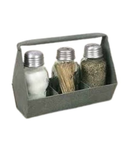 Caddy Galvanized (Bottles not included)