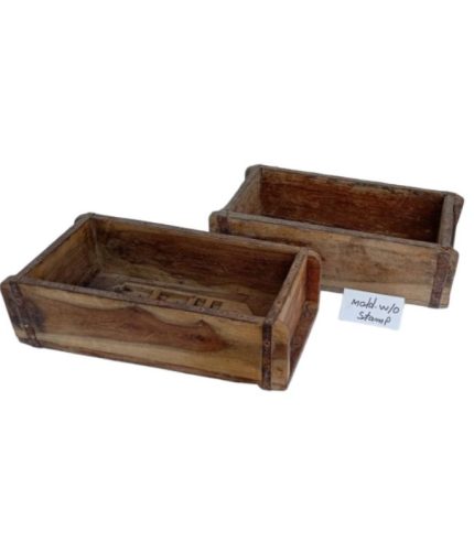 Brick Mould Box natural finish